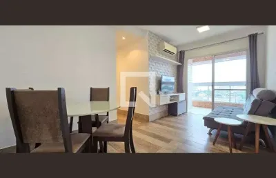 Apartamento para aluguel - macuco , 1 quarto,  49 m² - santos