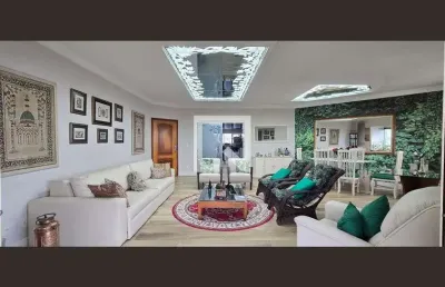 Apartamento para aluguel - aparecida, 3 quartos,  198 m² - santos