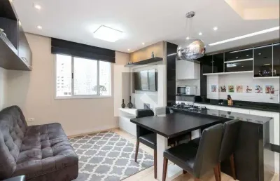 Apartamento para aluguel - rebouças, 1 quarto,  47 m² - curitiba