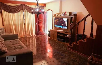 Casa para aluguel - parque marajoara, 3 quartos,  220 m² - santo andré
