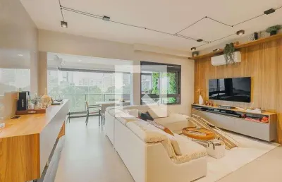 Apartamento para aluguel - pinheiros, 1 quarto,  73 m² - são paulo