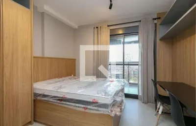 Kitnet / stúdio para aluguel - chácara santo antonio, 1 quarto,  27 m² - são paulo