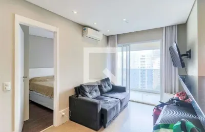 Apartamento para aluguel - brooklin, 1 quarto,  55 m² - são paulo