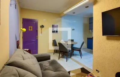 Apartamento para aluguel - vila tupi, 2 quartos,  86 m² - praia grande