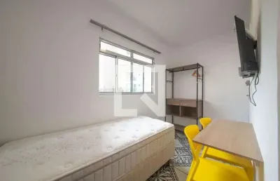 Kitnet / stúdio para aluguel - brooklin, 1 quarto,  9 m² - são paulo