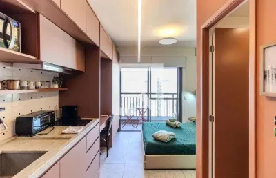 Kitnet / stúdio para aluguel - santa cecília, 1 quarto,  27 m² - são paulo
