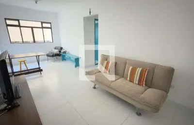 Apartamento para aluguel - aviação, 1 quarto,  50 m² - praia grande