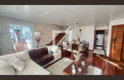 Cobertura para aluguel - centro, 3 quartos,  167 m² - santo andré