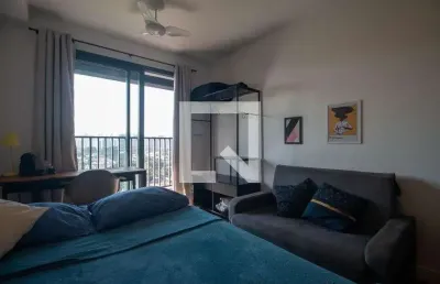 Apartamento para aluguel - brooklin, 1 quarto,  22 m² - são paulo