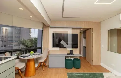 Apartamento para aluguel - paraíso, 1 quarto,  45 m² - são paulo