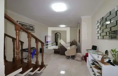 Casa para aluguel - vila américa, 3 quartos,  239 m² - santo andré
