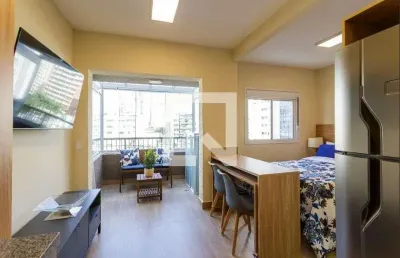 Kitnet / stúdio para aluguel - vila olímpia, 1 quarto,  27 m² - são paulo