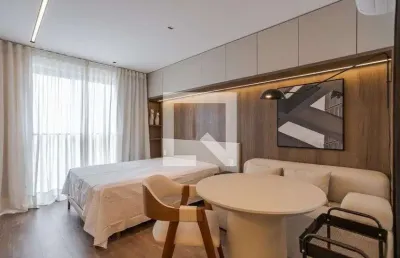 Kitnet / stúdio para aluguel - auxiliadora, 1 quarto,  24 m² - porto alegre