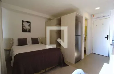Kitnet / stúdio para aluguel - moema, 1 quarto,  24 m² - são paulo