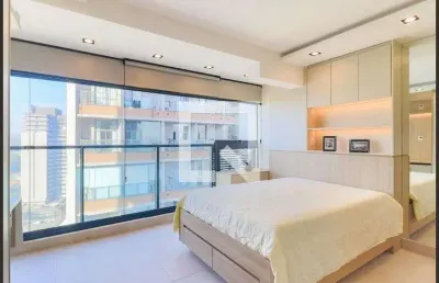 Kitnet / stúdio para aluguel - chácara santo antonio, 1 quarto,  25 m² - são paulo