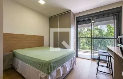 Kitnet / stúdio para aluguel - pinheiros, 1 quarto,  27 m² - são paulo