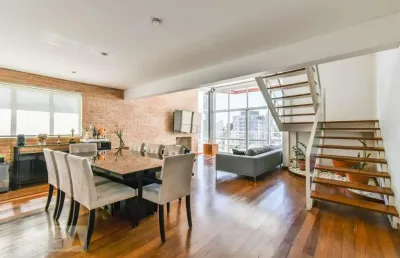 Cobertura para aluguel - vila madalena, 2 quartos,  280 m² - são paulo