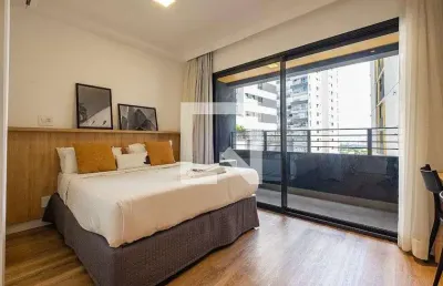 Kitnet / stúdio para aluguel - vila madalena, 1 quarto,  25 m² - são paulo