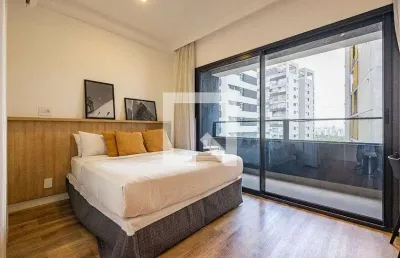 Kitnet / stúdio para aluguel - vila madalena, 1 quarto,  25 m² - são paulo