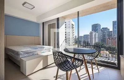 Kitnet / stúdio para aluguel - vila madalena, 1 quarto,  30 m² - são paulo