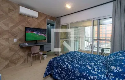 Apartamento para aluguel - brooklin, 1 quarto,  29 m² - são paulo