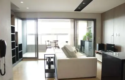 Apartamento para aluguel - pinheiros, 1 quarto,  66 m² - são paulo