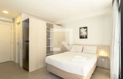 Kitnet / stúdio para aluguel - moema, 1 quarto,  24 m² - são paulo