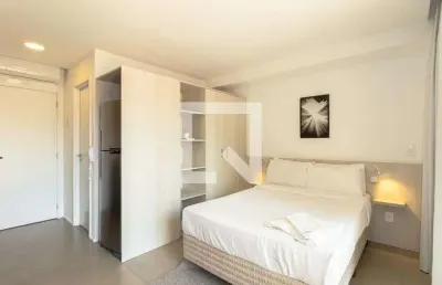 Apartamento para aluguel - moema, 1 quarto,  24 m² - são paulo