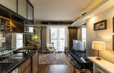 Kitnet / stúdio para aluguel - santa cecília, 1 quarto,  26 m² - são paulo