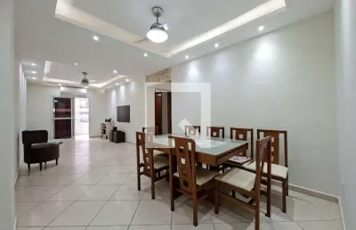 Apartamento para aluguel - canto do forte, 2 quartos,  93 m² - praia grande