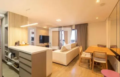 Apartamento para aluguel - centro, 2 quartos,  60 m² - curitiba
