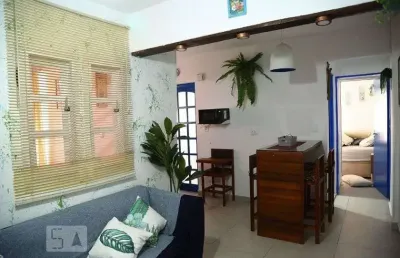 Apartamento para aluguel - vila assunção, 2 quartos,  60 m² - praia grande