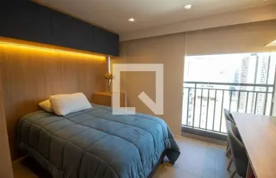 Kitnet / stúdio para aluguel - chácara santo antonio, 1 quarto,  23 m² - são paulo