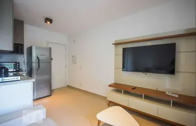Kitnet / stúdio para aluguel - real parque, 1 quarto,  35 m² - são paulo