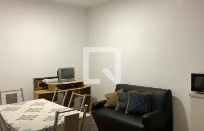 Apartamento para aluguel - canto do forte, 1 quarto,  50 m² - praia grande