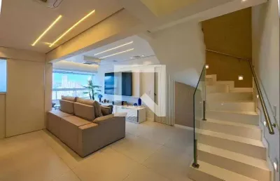 Apartamento para aluguel - guilhermina, 3 quartos,  162 m² - praia grande