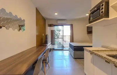 Apartamento para aluguel - brooklin, 1 quarto,  26 m² - são paulo