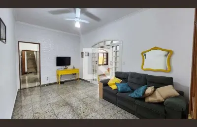 Casa para aluguel - campo grande, 4 quartos,  200 m² - santos