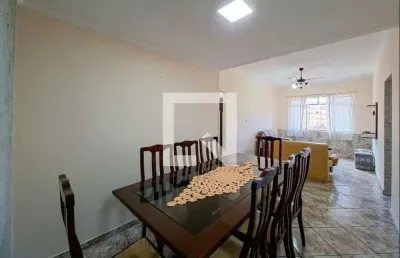 Apartamento para aluguel - boqueirão, 2 quartos,  60 m² - praia grande
