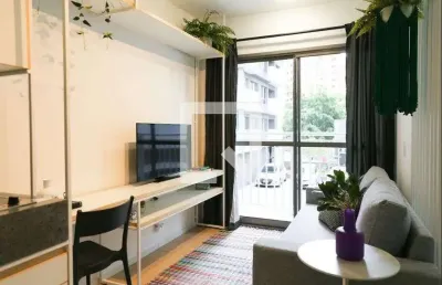 Kitnet / stúdio para aluguel - vila olímpia, 1 quarto,  27 m² - são paulo