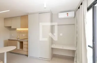 Kitnet / stúdio para aluguel - brooklin, 1 quarto,  25 m² - são paulo