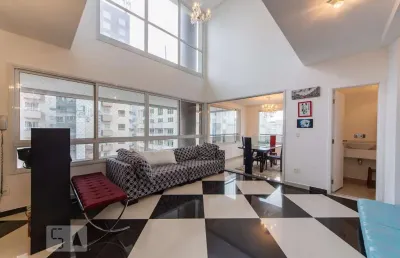 Apartamento para aluguel - paraíso, 2 quartos,  120 m² - são paulo