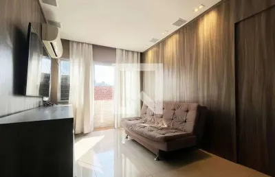 Apartamento para aluguel - vila matias, 2 quartos,  71 m² - santos