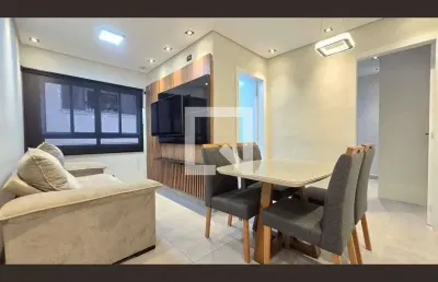 Apartamento para aluguel - campo grande, 1 quarto,  48 m² - santos