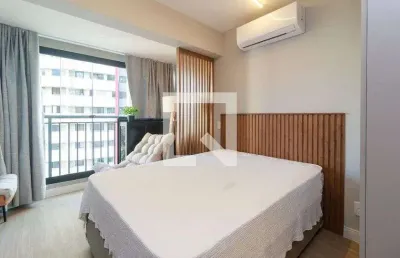 Apartamento para aluguel - brooklin, 1 quarto,  24 m² - são paulo