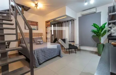 Apartamento para aluguel - vila olímpia, 1 quarto,  55 m² - são paulo