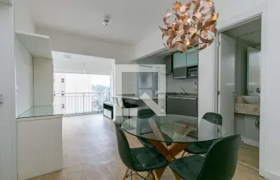 Apartamento para aluguel - campo belo, 1 quarto,  50 m² - são paulo