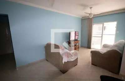 Apartamento para aluguel - guilhermina, 2 quartos,  75 m² - praia grande