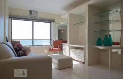 Apartamento para aluguel - centro, 2 quartos,  80 m² - florianópolis