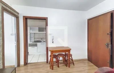 Apartamento para aluguel - centro, 1 quarto,  60 m² - são leopoldo